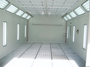 Pan Spray Booth